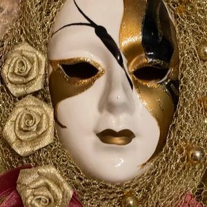 German Ceramic Face